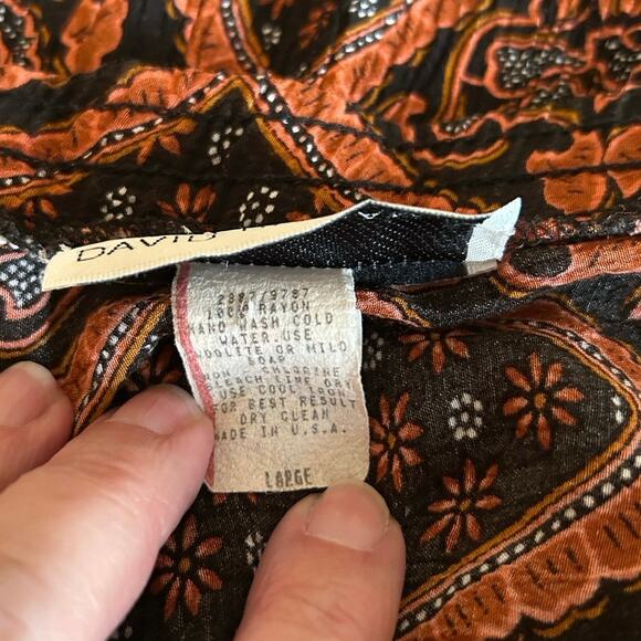 David Benjamin vintage American made union made midi skirt Size Large - Picture 5 of 7